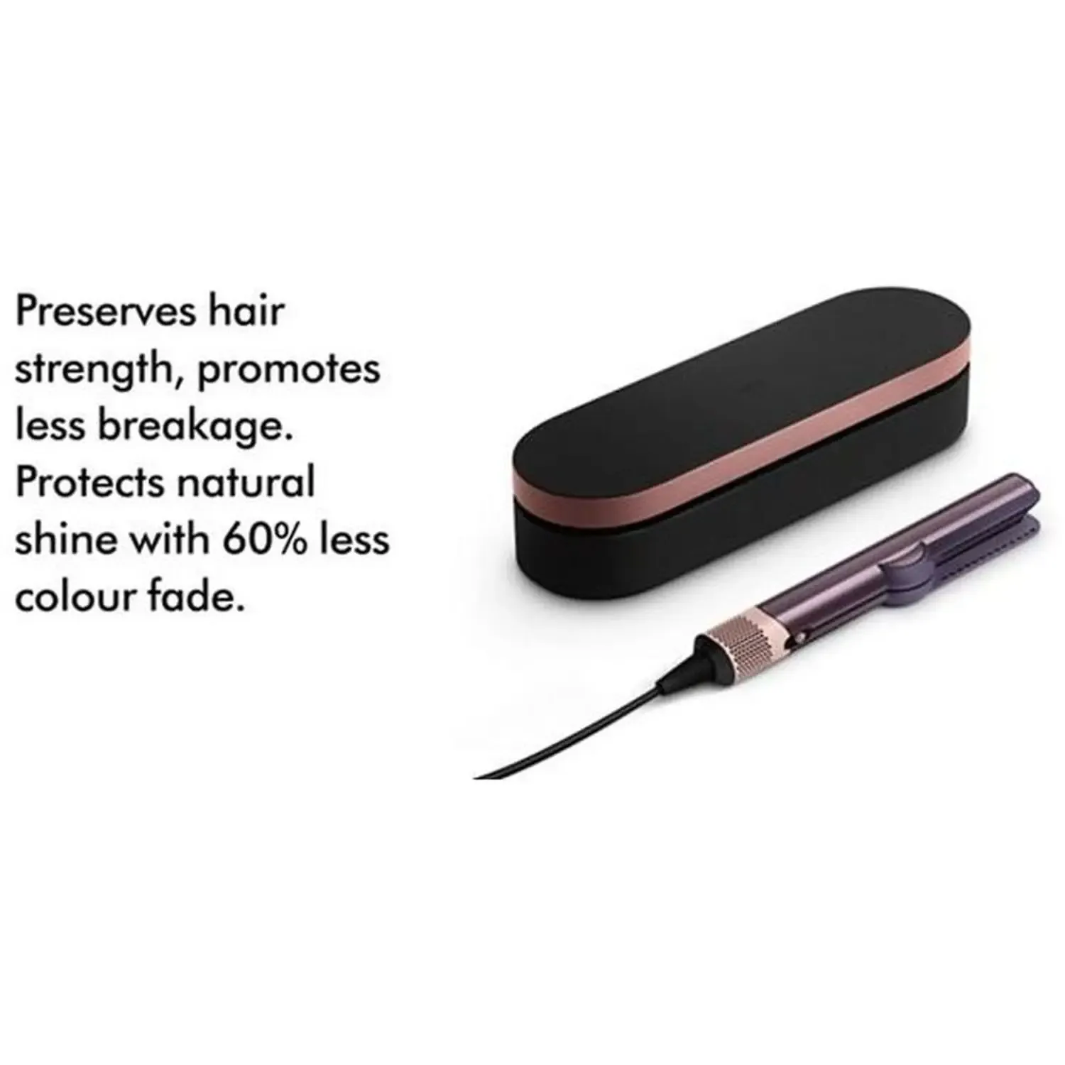 Dyson Airstrait™ straightener Jasper Plum